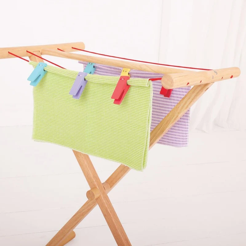 Bigjigs Toys Trockengestell für Wäsche