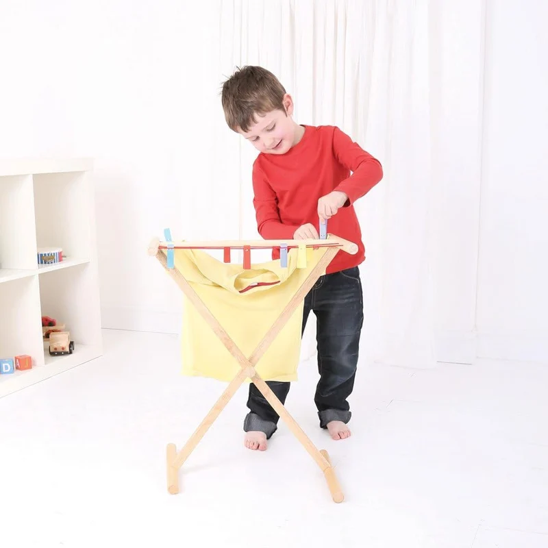 Bigjigs Toys Trockengestell für Wäsche