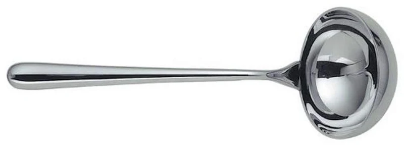 Alessi Caccia Sossenlöffel glänzend poliert, Edelstahl, 13 x 6.8 x 11 cm