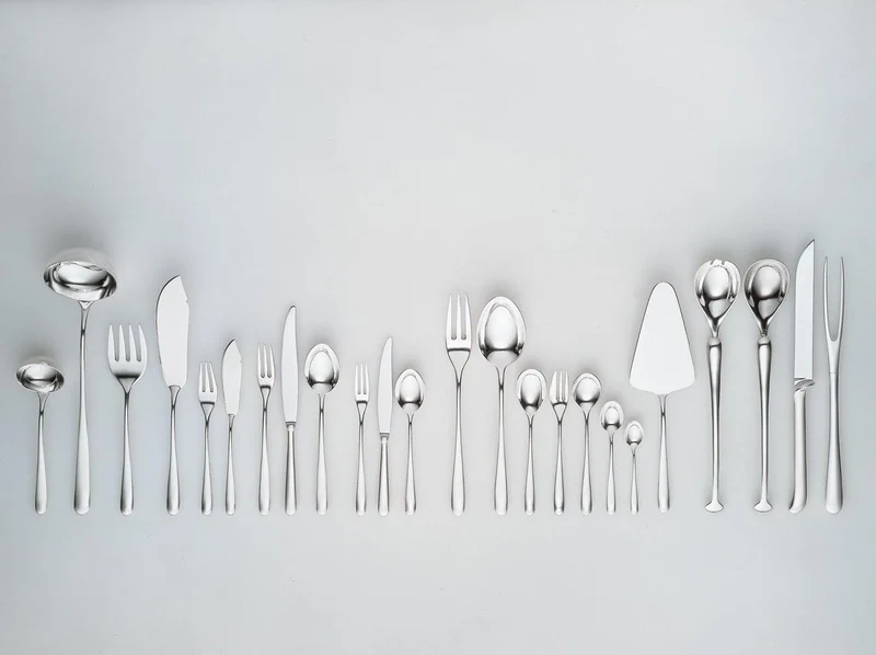 Alessi Caccia Sossenlöffel glänzend poliert, Edelstahl, 13 x 6.8 x 11 cm
