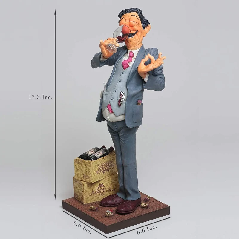 Guillermo Forchino The wine taster - Skulptur Comic Art FO85528