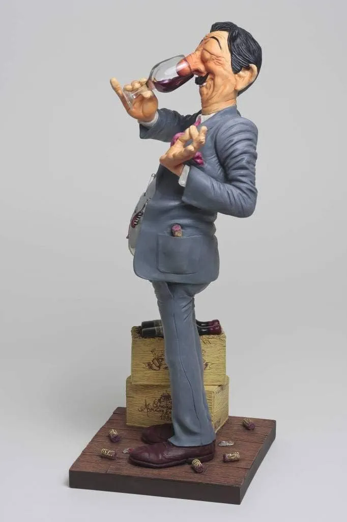 Guillermo Forchino The wine taster - Skulptur Comic Art FO85528