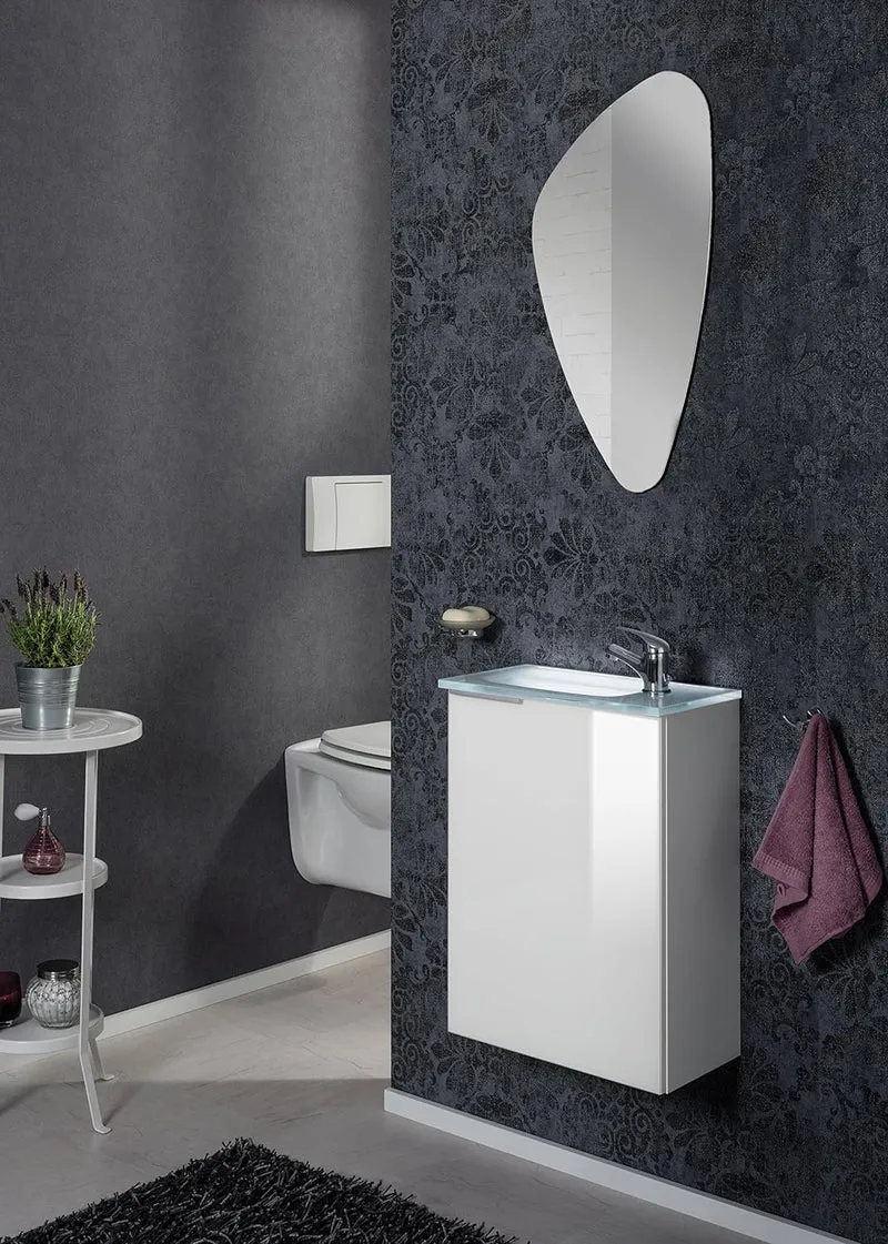 FACKELMANN Spiegel Organic Mirrors/Wandspiegel mit Befestigung/Masse (B x H x T): ca. 41 x 76 x 2 cm