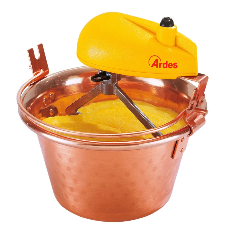 ARDES - AR2440 Kupferkessel Durchmesser 24cm Mischer für Marmelade Polenta, Ardes Mischerkessel mit