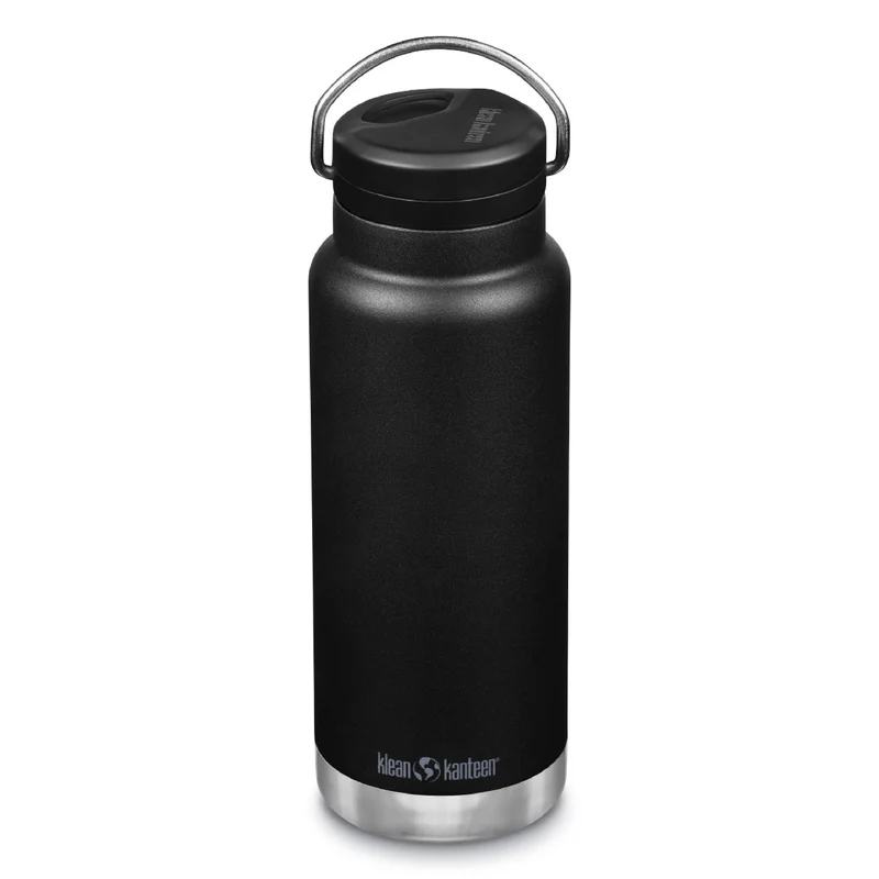 Klean Kanteen TKWide 32 oz (mit Drehverschluss) – Schwarz, Schwarz