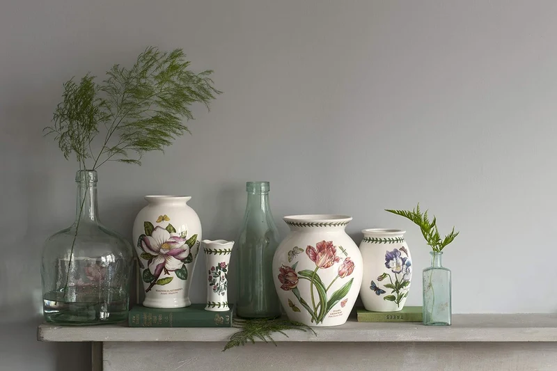 Portmeirion BGHA58050 Canton Vase Magnolia, Keramik, 20,3 cm