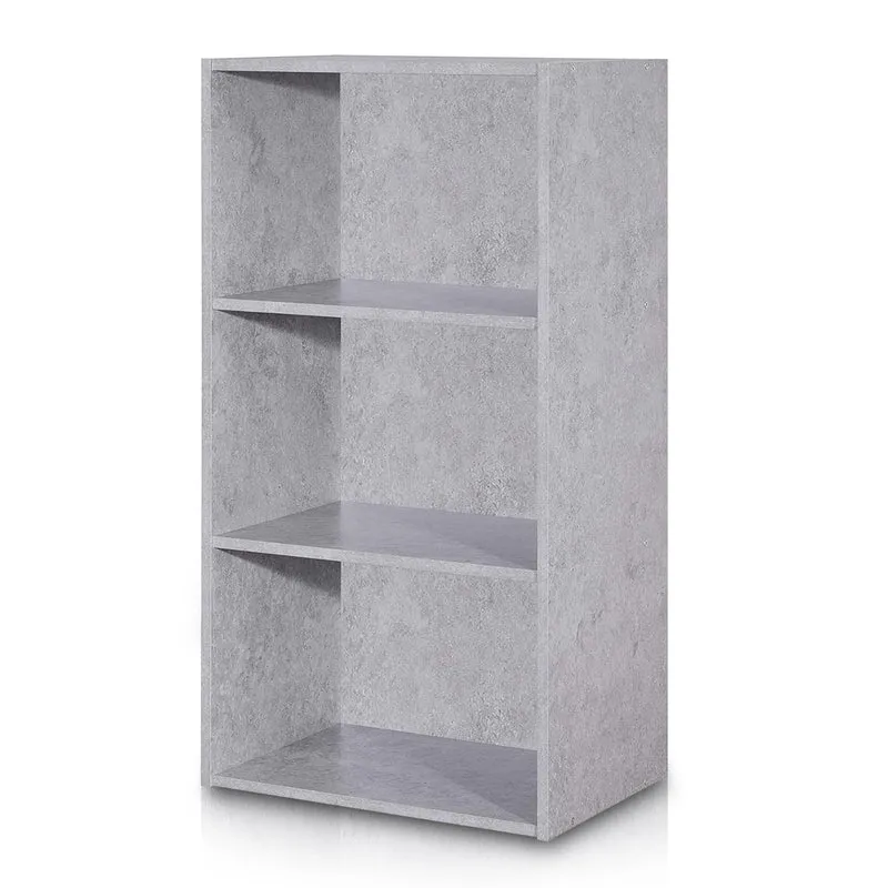 habeig Tube Bücherregal Standregal 3 Fächer Belastung Regalboden 30kg Standregal (80 x 42,5 x 29,5 c