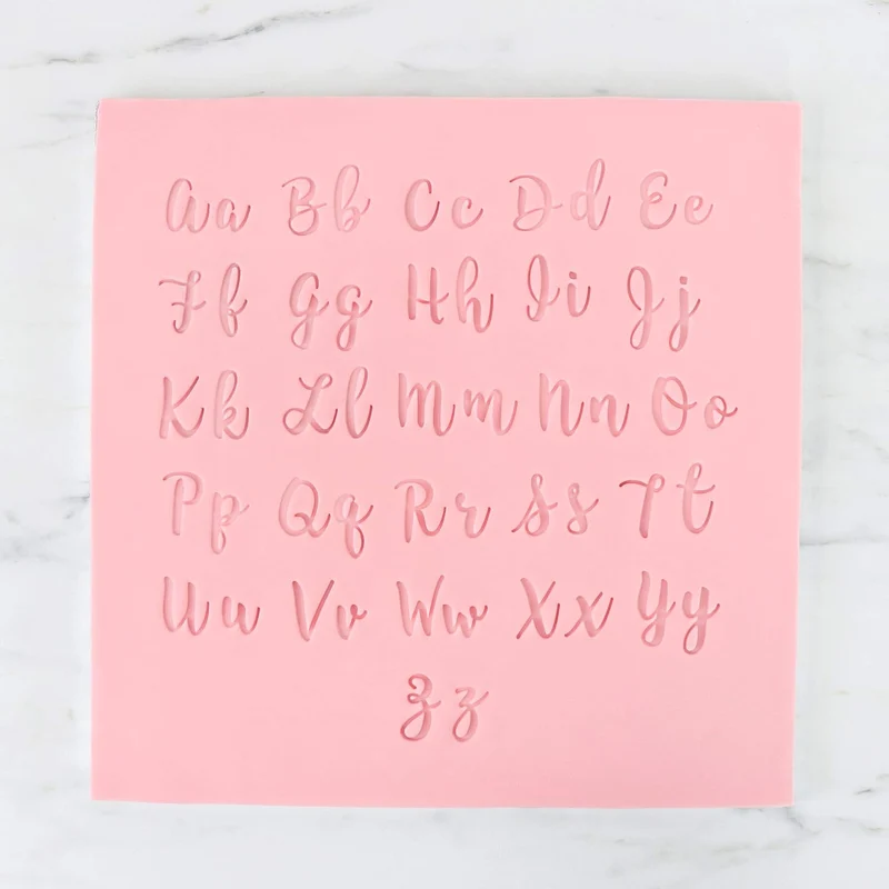 PME FF52 Fun Fonts-Alphabet-Stempel, 52, Gross-und Kleinbuchstaben, Kollektion 1, Plastic Kollektion