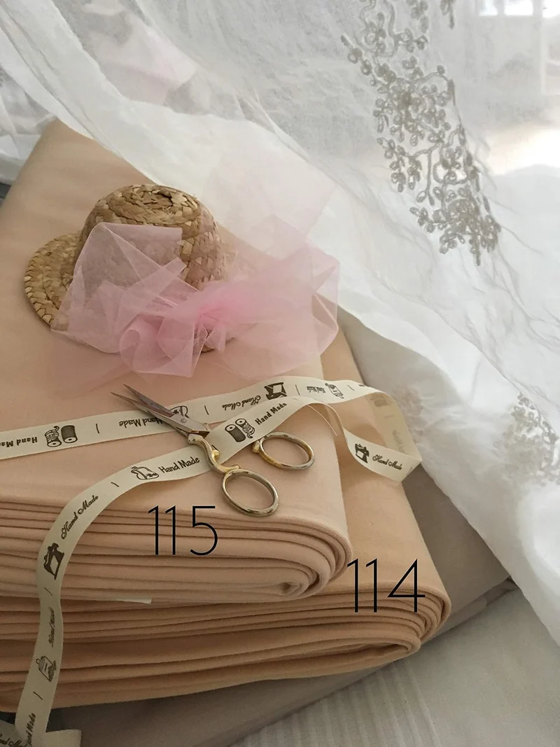 De Witte Engel Puppe Jersey hautfarben Stoff DIY Gesicht und Körper Puppenherstellung 50 * 80 cm (Ha