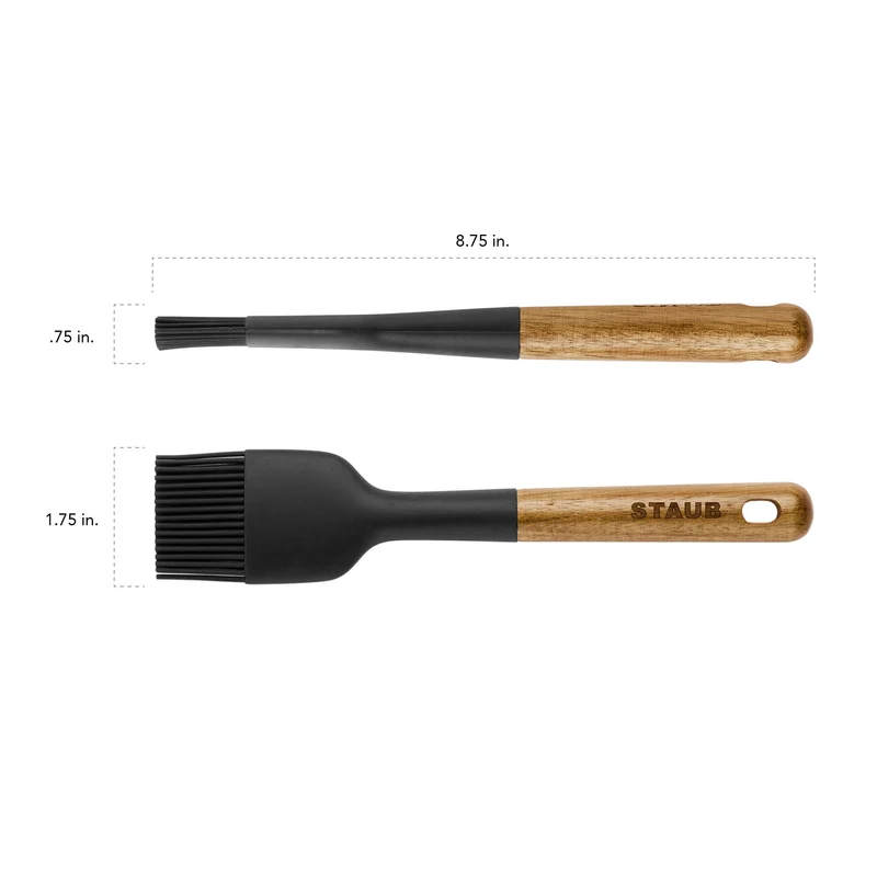 Staub Backpinsel, 22 cm | Schwarz | Silikon