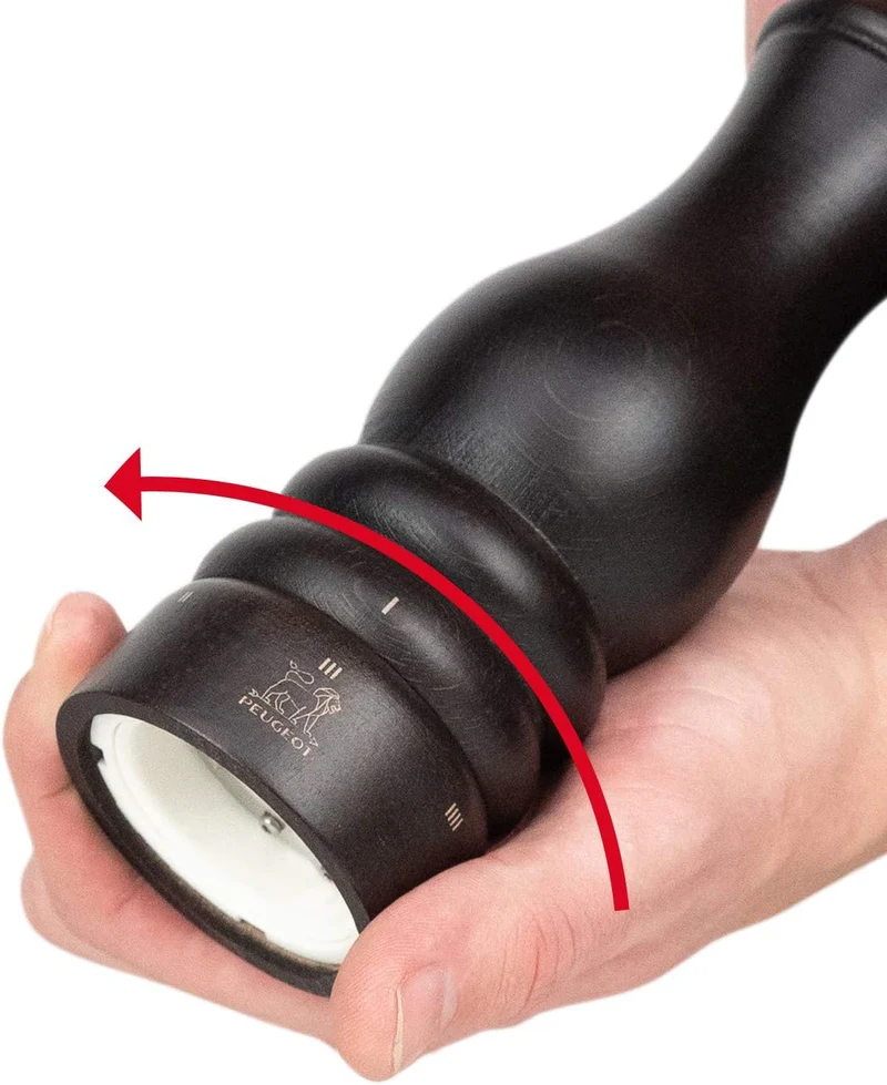 PEUGEOT - Salzmühle Paris u‘Select 27 cm - 6 voreingestellte Mahlgrade - Aus PEFC-zertifiziertem Hol