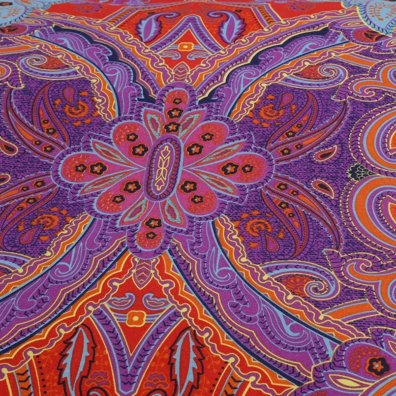 Omela Bettwäsche Boho 220x240 3 Teilig Exotisch Indisch Design Bohemian Bettbezug mit Reissverschlus