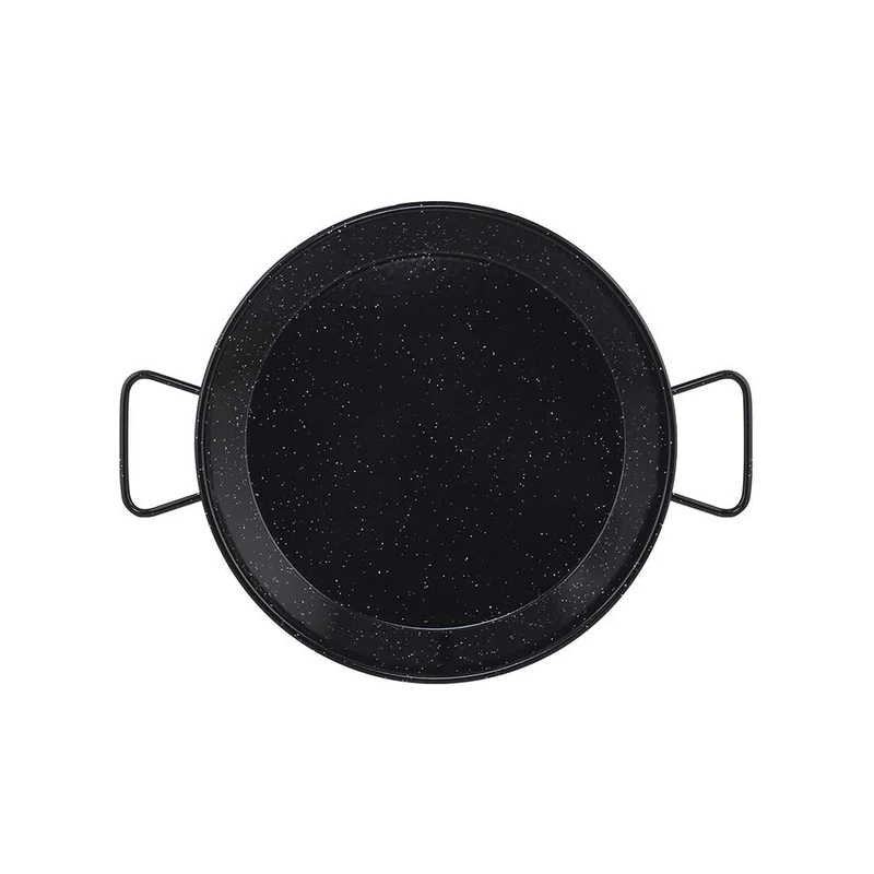 Metaltex - Paellabehälter aus emailliertem Stahl 9 Portionen 40 cm Emaille 9 Raciones, Emaille 9 Rac
