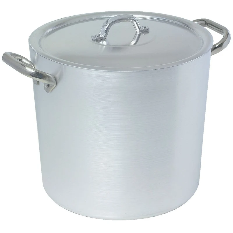 Pentole Agnelli Kochtopf für Spaghetti Aluminium 36 cm, 36 cm