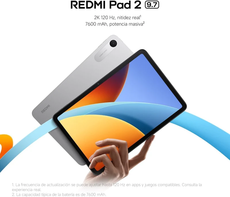 XIAOMI Redmi Pad 2, Tablet 4 GB + 256 GB WLAN, 11 Zoll 2,5 K kristallklares Display, fortschrittlich
