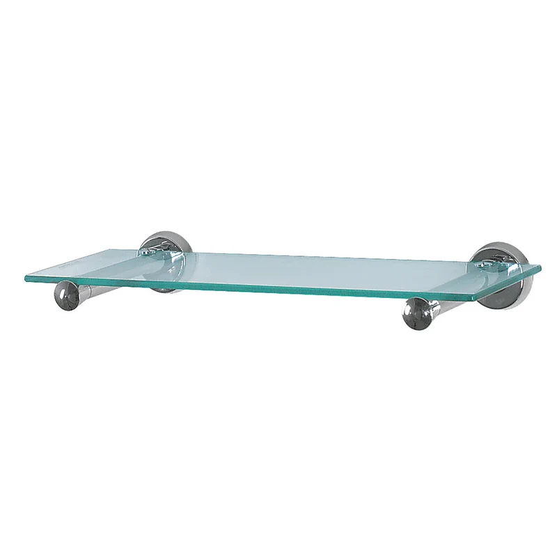 Spirella Wand-Glasablage Sydney Badezimmerablage Ablage Wandablage für das Badezimmer aus Glas und E