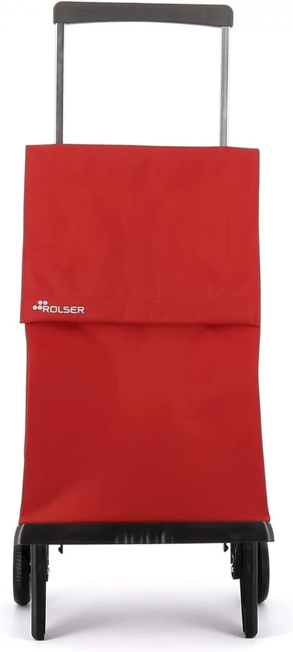 Klappbarer Einkaufstrolley Rolser Plegamatic MF 2 Räder - Rot, Rot
