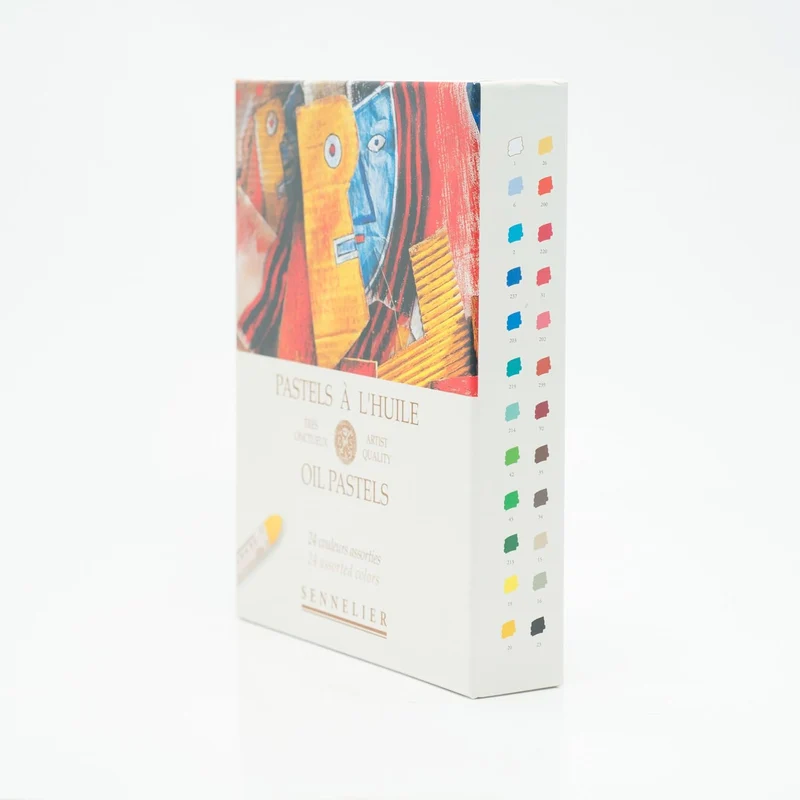 SENNELIER Ölpastell-Set, 24 Stück, mehrfarbig 24 stück (1er Pack) Mehrfarbig, 24 stück (1er Pack) Me