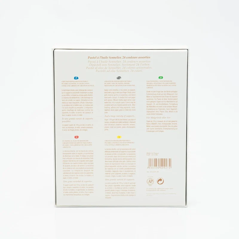 SENNELIER Ölpastell-Set, 24 Stück, mehrfarbig 24 stück (1er Pack) Mehrfarbig, 24 stück (1er Pack) Me