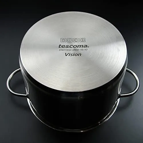 Tescoma Topf, Silber, 38 x 18.5 x 28 cm, 38 x 18.5 x 28 cm