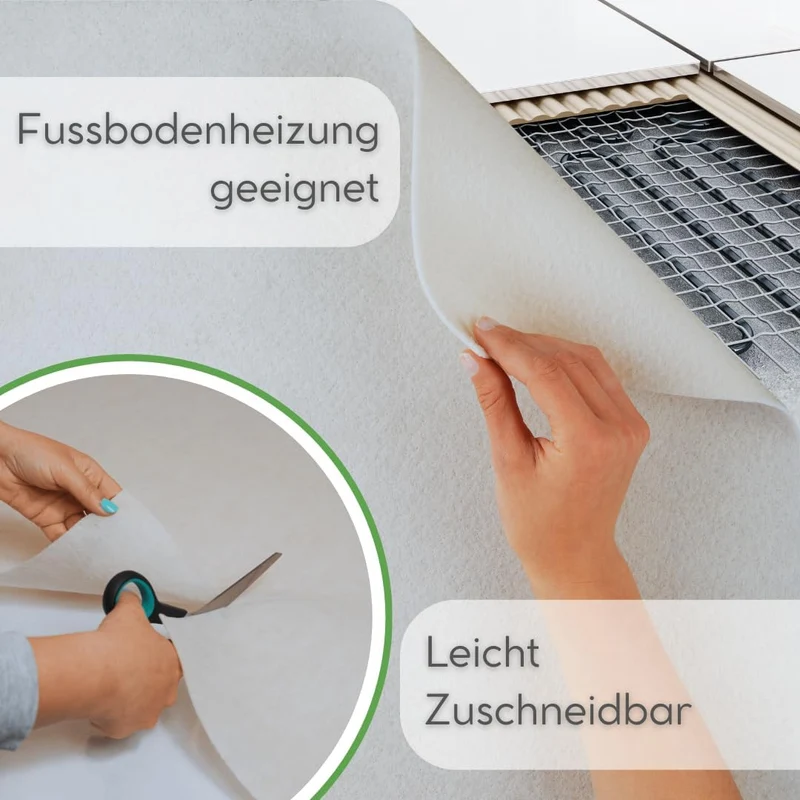 flex it® Basic - Antirutschmatte für Teppich 190x240 cm rutschfeste Teppich Antirutschunterlage Vlie