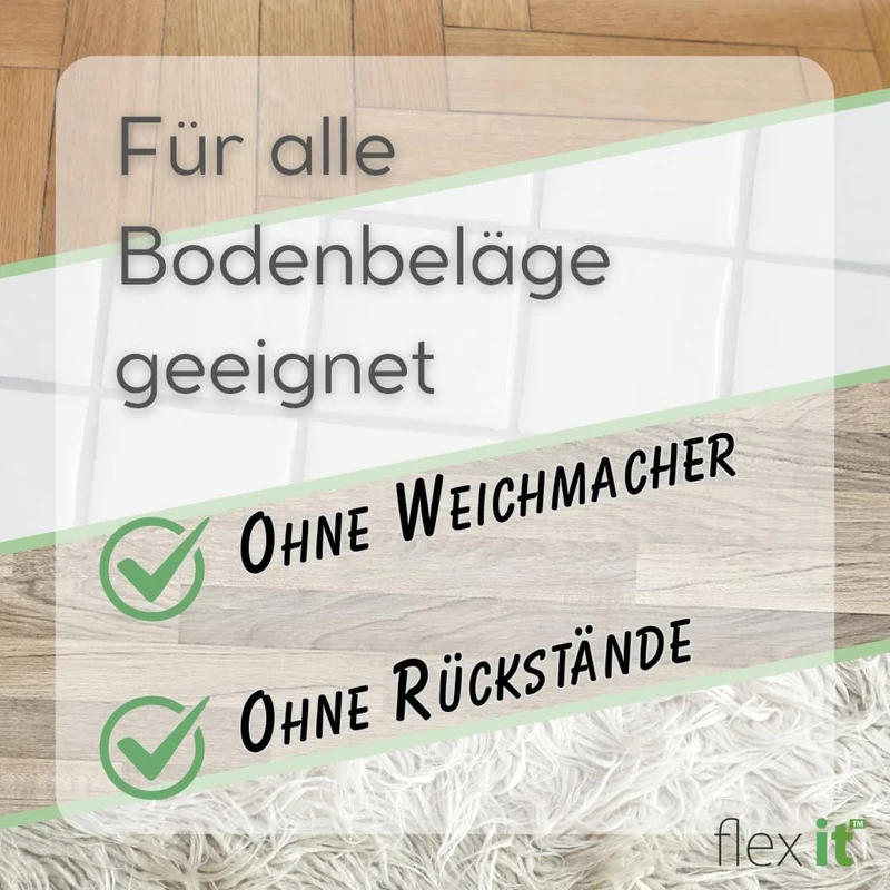 flex it® Basic - Antirutschmatte für Teppich 190x240 cm rutschfeste Teppich Antirutschunterlage Vlie