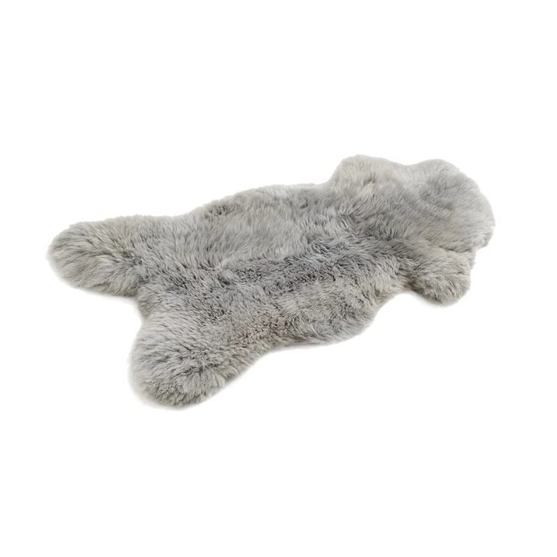 Cakla Lammfell Echt 100-110 cm - Schaffell Echt Gross - Fellteppich - Weich und Flauschig - Fell für