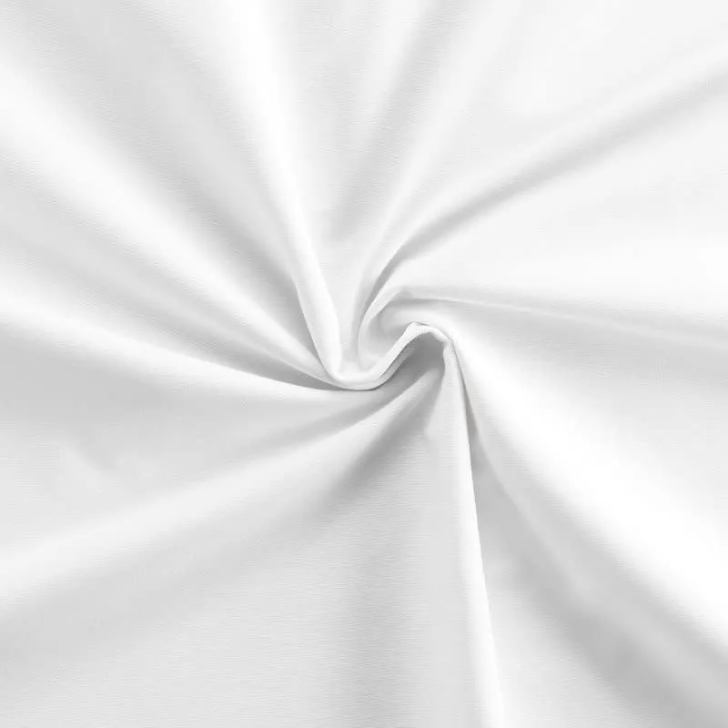 Betthusse 180x200 Weiss – Mit 4 Seiten von 30 cm für Bett 180 x 200 cm – Bettrock 180 x 200 cm – Sch