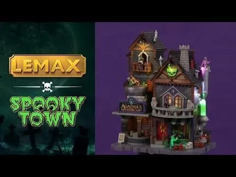 LEMAX - Agatha's Apothecary, with 4.5v Adaptor, 25848