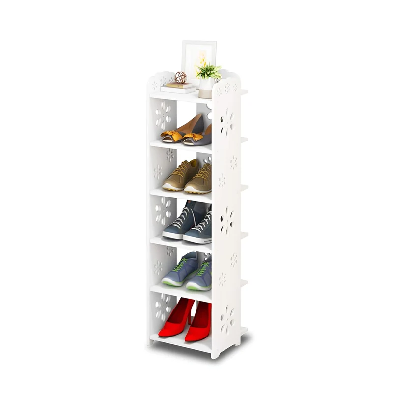Dripex 6- Stufiges Schuhregal Schuhschrank Lagerregal Bücherregal Schuhorganisator Freistehendes Prä
