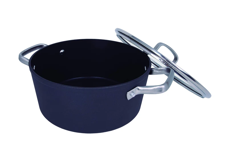 Arcos Serie Samoa | Antihaft-Kasserolle 16 cm und 1,5 L | Geschmiedetes Aluminium | Geeignet für jed