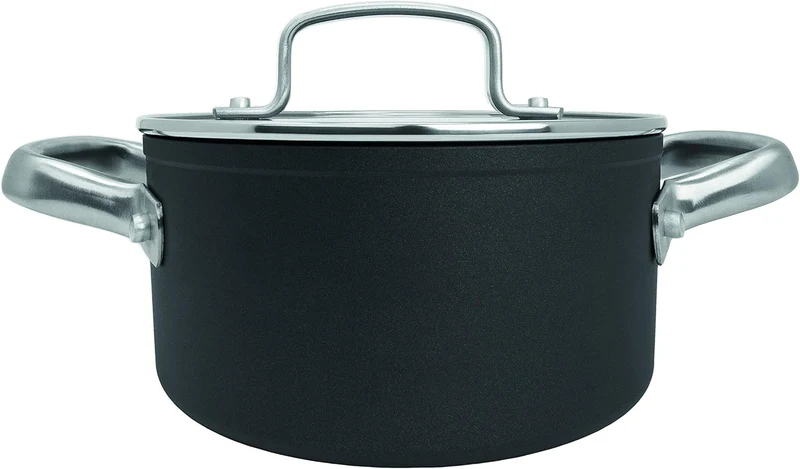 Arcos Serie Samoa | Antihaft-Kasserolle 16 cm und 1,5 L | Geschmiedetes Aluminium | Geeignet für jed