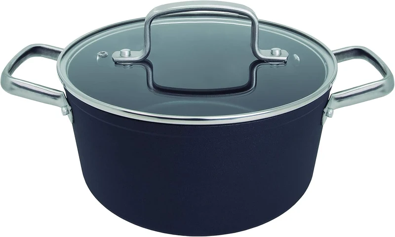 Arcos Serie Samoa | Antihaft-Kasserolle 16 cm und 1,5 L | Geschmiedetes Aluminium | Geeignet für jed