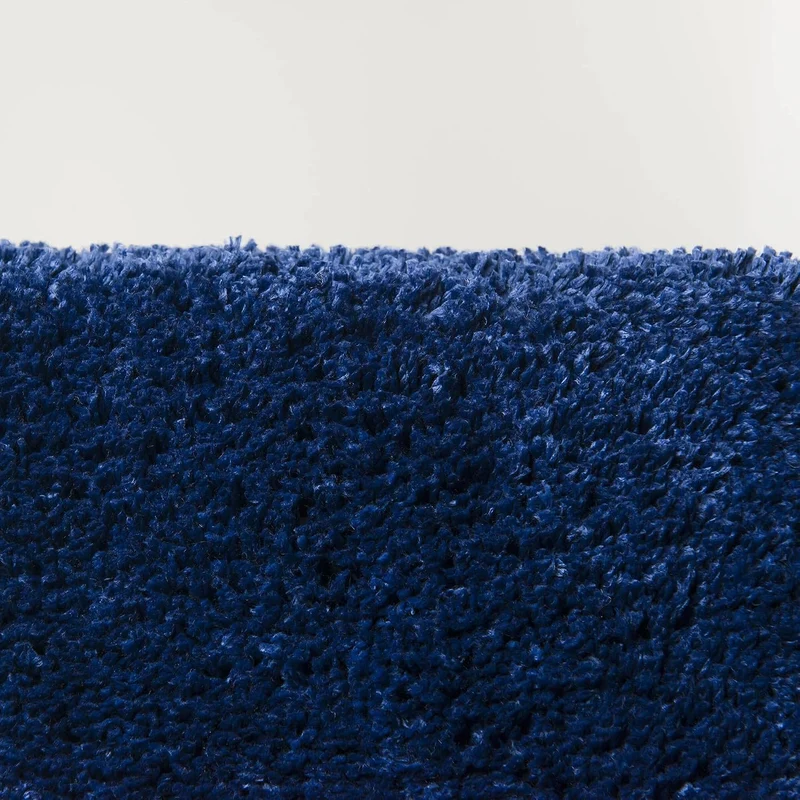 Sealskin Badteppich Angora, blau, 60 x 60 cm 60x60 cm Blau, 60x60 cm Blau