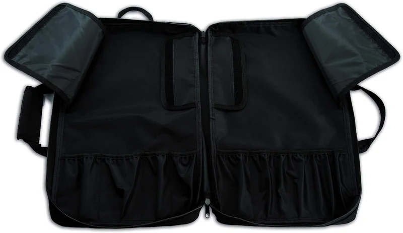 ARCOS Rucksack für 9 Küchenmesser aus Polyester und PVC, Professionelle Messertasche zur Aufbewahrun
