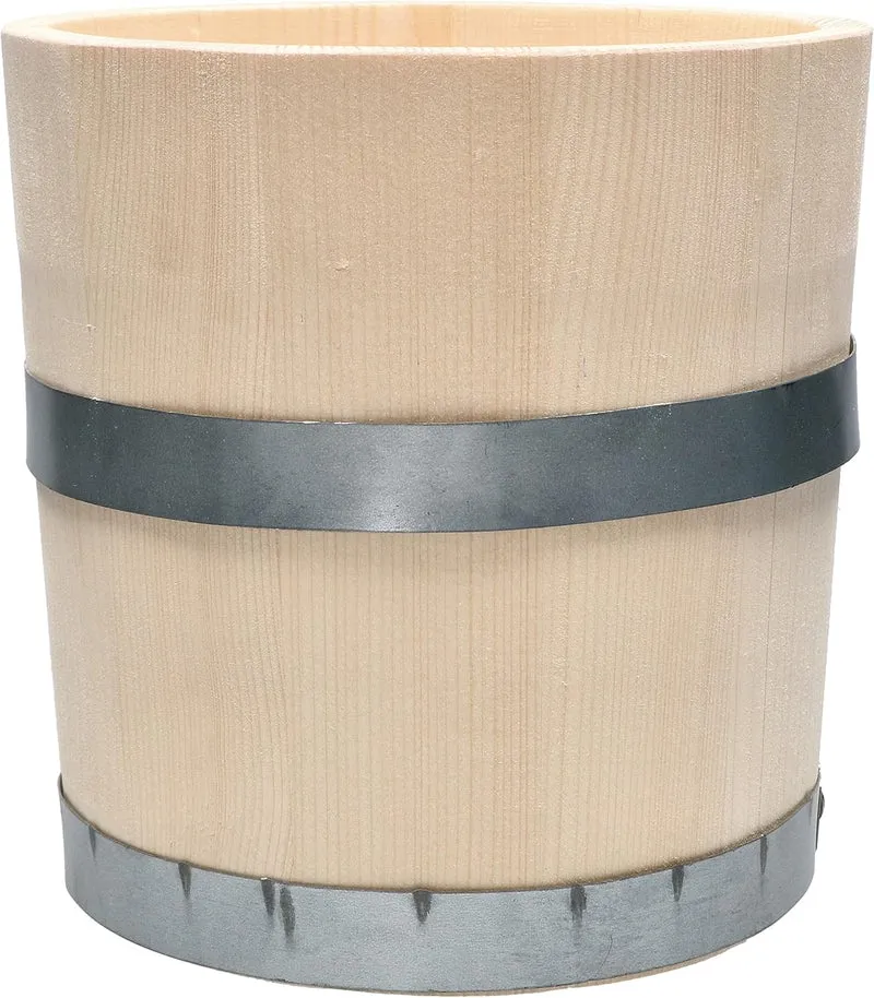 KOTARBAU® Holzeimer Holzfass Holzkübel Blumentopf Blumeneimer ohne Schnurhenkel, Eimer ohne Schnurhe