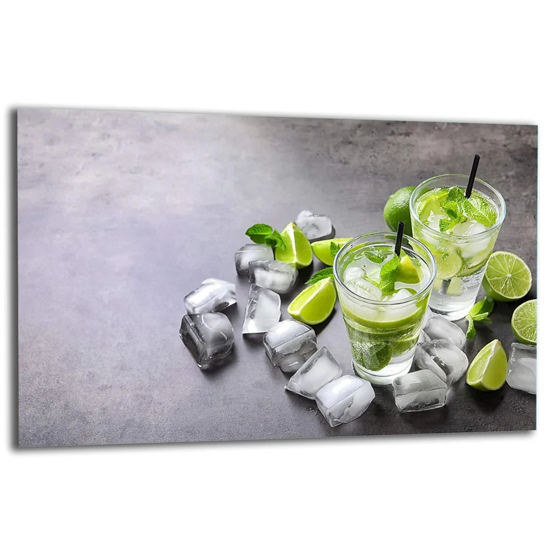 TMK | Herdabdeckplatte 80x52 cm 1-teilig Ceranfeldabdeckung Induktion Herdschutz Spritzschutz Glaspl