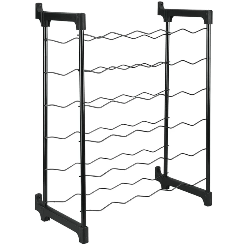Metaltec Weinregal Chianti für 30 Flaschen, Epotherm-Beschichtung