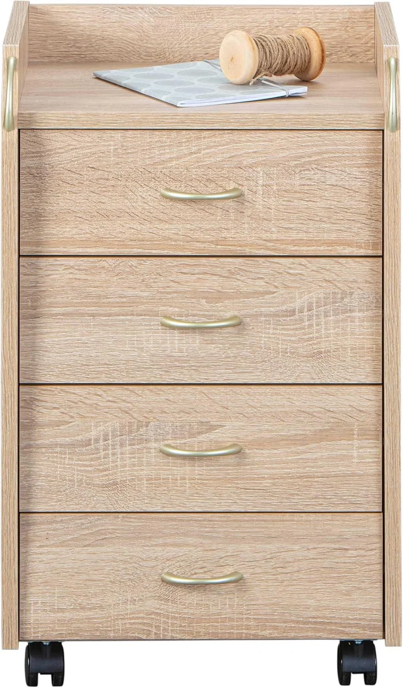 Inter Link – Rollcontainer mit Schubladen -Bürocontainer Standcontainer - Rollschrank Schubladenkomm