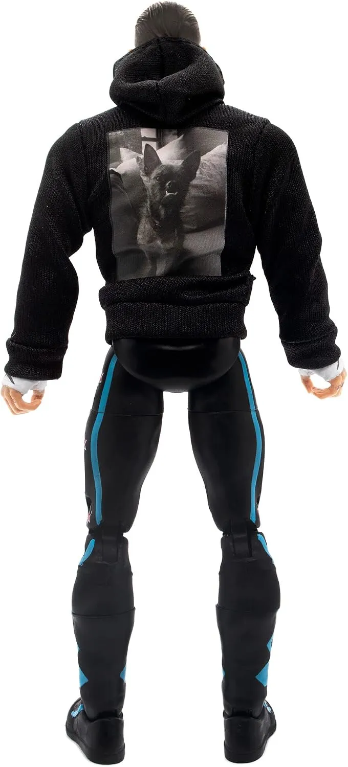 AEW All Elite Wrestling Unmatched Series 4 cm Punk - 6-Inch cm Punk Figure with Accessories Modern,