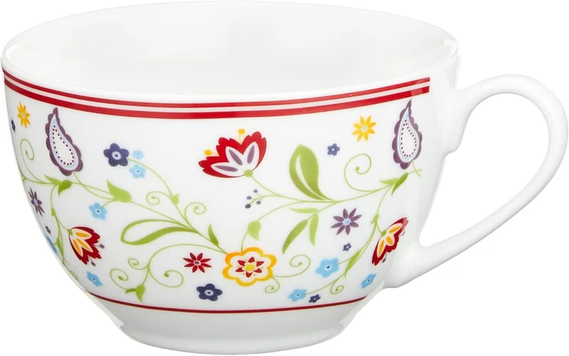 Ritzenhoff & Breker Kaffeeservice Doppio Shanti, 12-teilig, Porzellangeschirr, Grün
