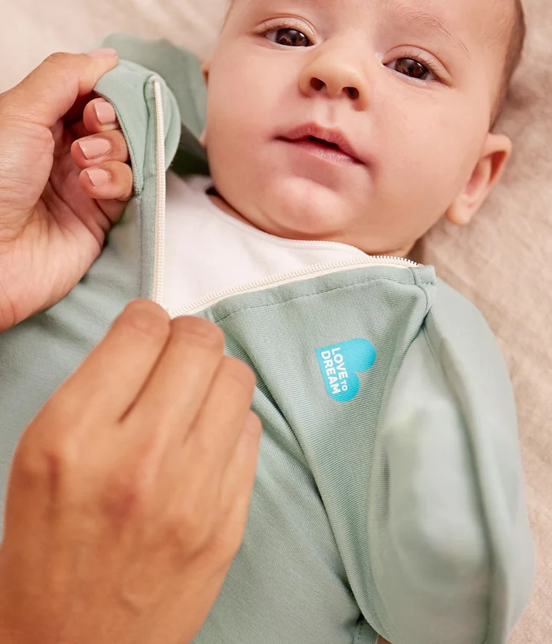 Love To Dream Pucksack Lite, Baby Erstausstattung Small (3,5-6 kg), ideal für warme Temperaturen 24-