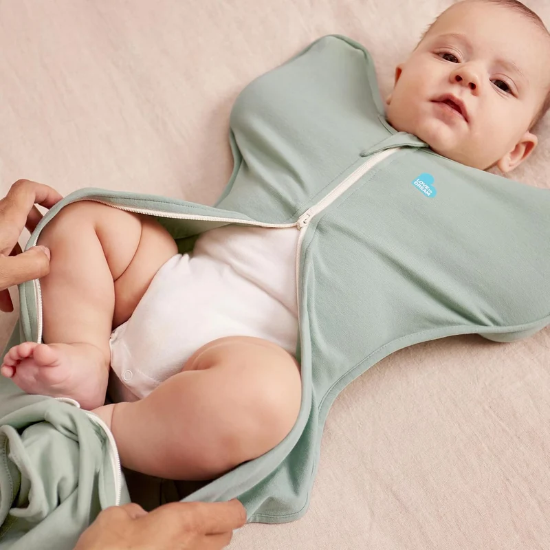 Love To Dream Pucksack Lite, Baby Erstausstattung Small (3,5-6 kg), ideal für warme Temperaturen 24-