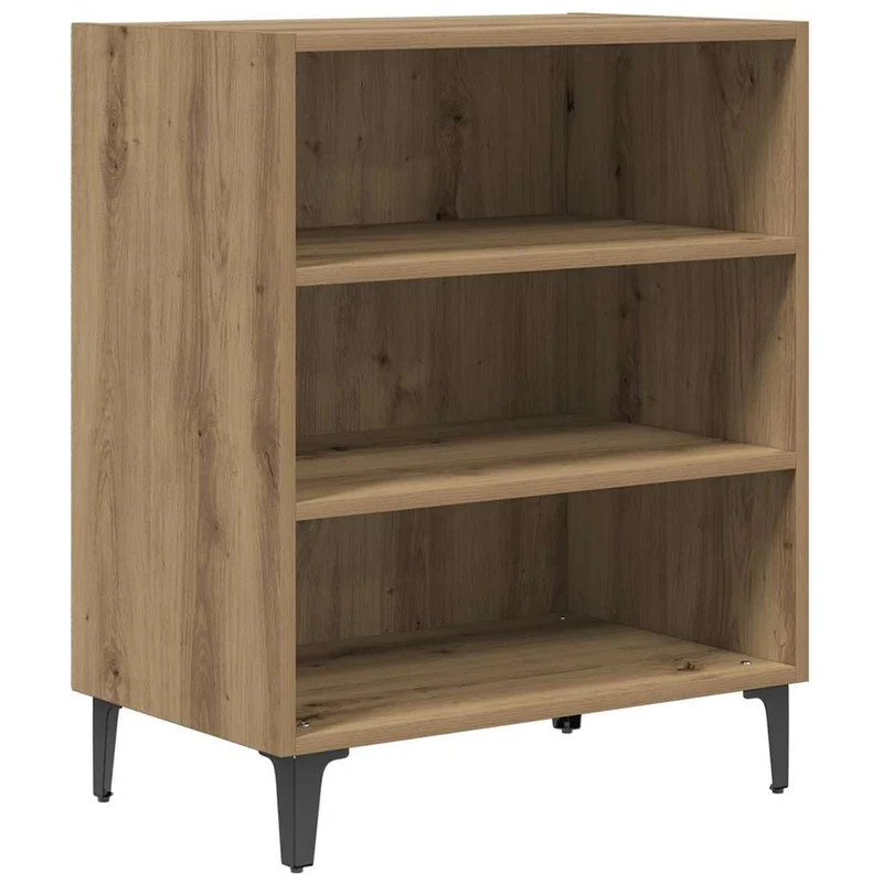 vidaXL Sideboard Artisan-Eiche 57x35x70 cm Holzwerkstoff Braun, Braun
