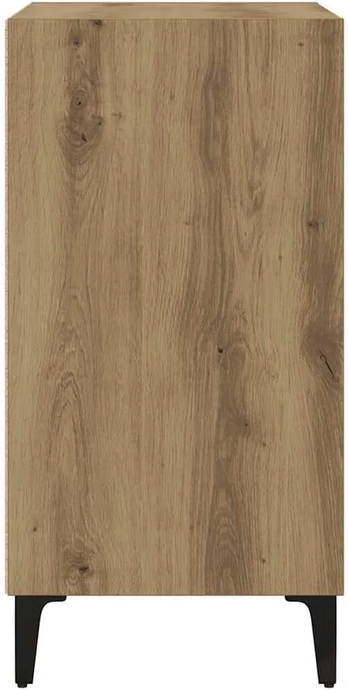 vidaXL Sideboard Artisan-Eiche 57x35x70 cm Holzwerkstoff Braun, Braun