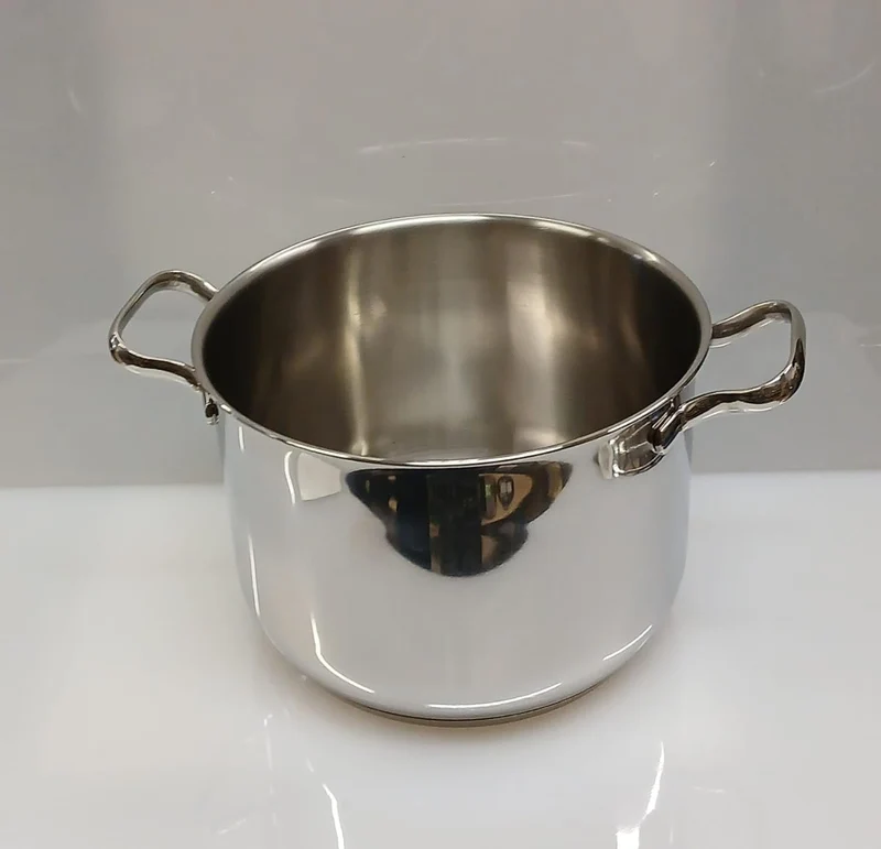 Kochtopf Edelstahl komplett aus Edelstahl 18/10 von hoher Qualität. Elegantes Hohe Leistung von Koch