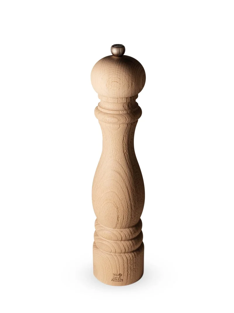 PEUGEOT - Salzmühle Paris Nature 30 cm + Alpensalz - Klassische Mahlgradeinstellung - Aus recyceltem
