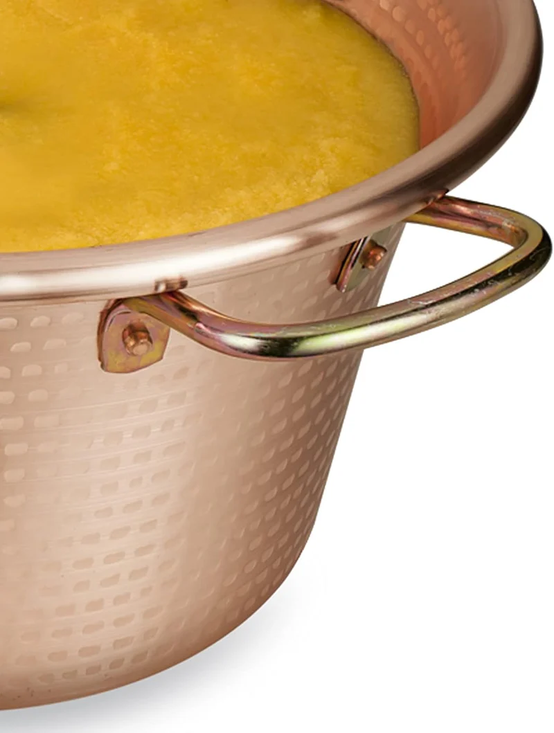 macom-851 – 31-appareil zu Polenta chaudron-31 cm Durchmesser Kupfer und Flügel Motor