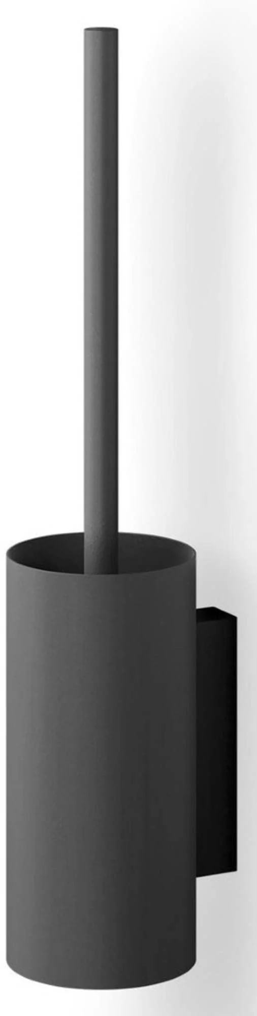 Zack Toilet brush, Black, Stainless Steel