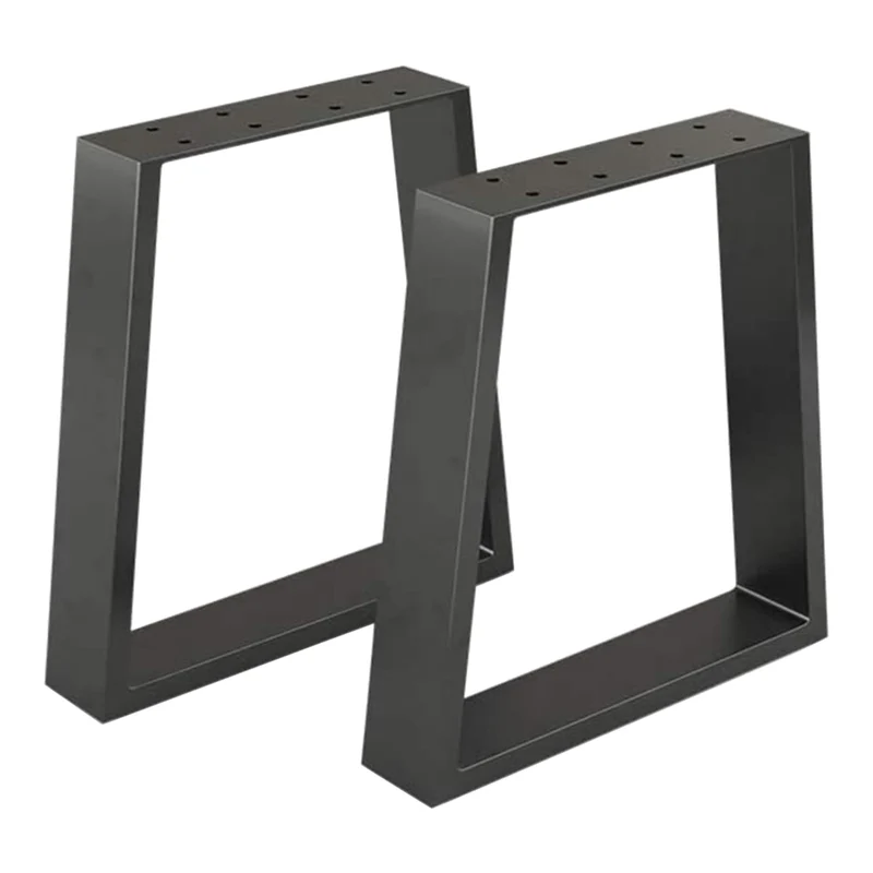 [en.casa] Tischgestell Marstal Tischkufen im 2er Set für Couchtischen Tischbeine 42 x 40 cm Möbelfüs